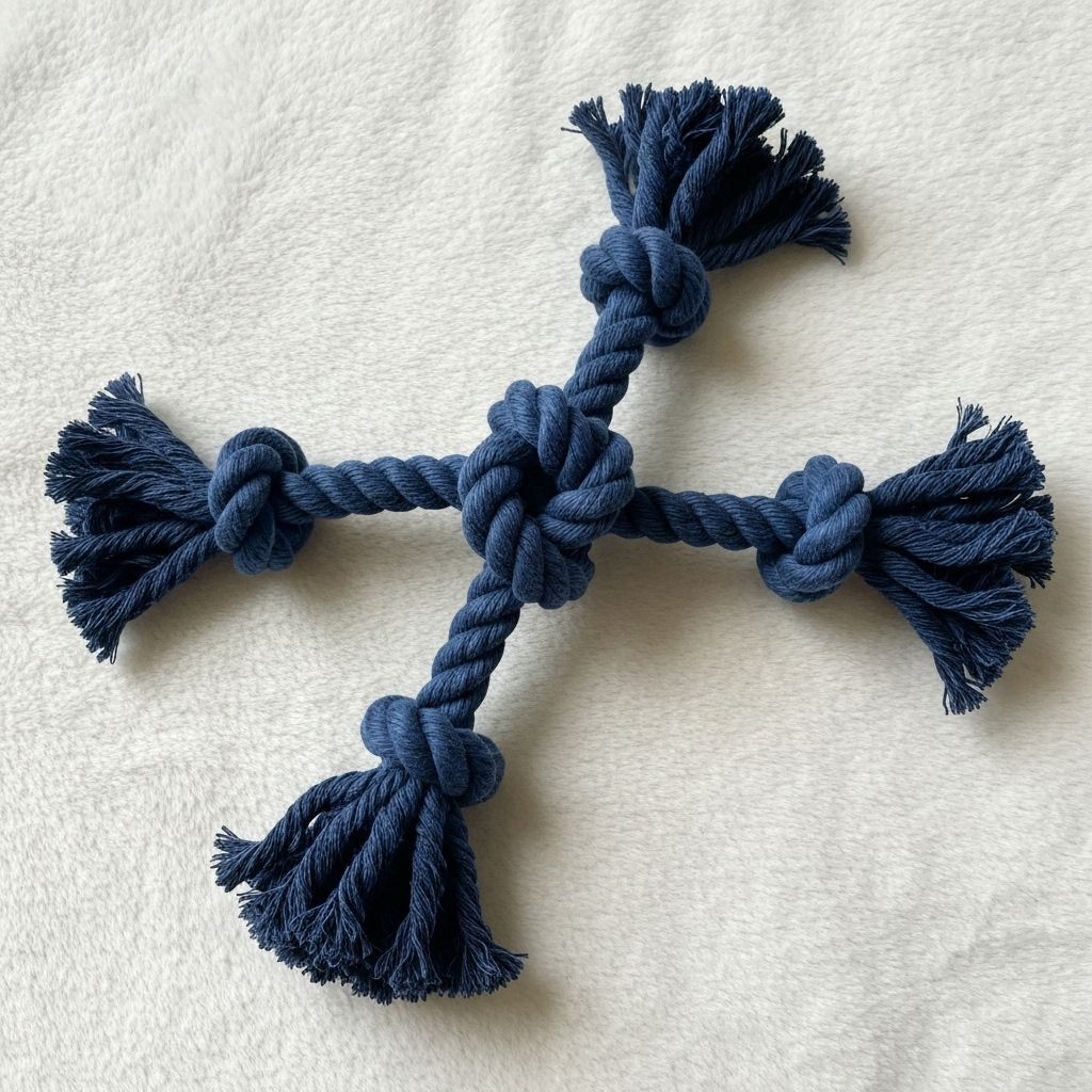 DIY Rope Toys Ball: No-Sew Monkey Knots Dog Ball Rope Toys